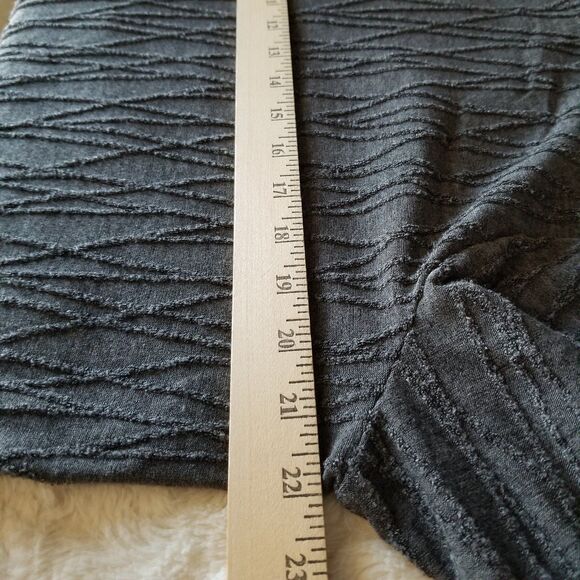 Simply Vera VeraWang Top Blouse Size XXL Gray - Picture 6 of 9